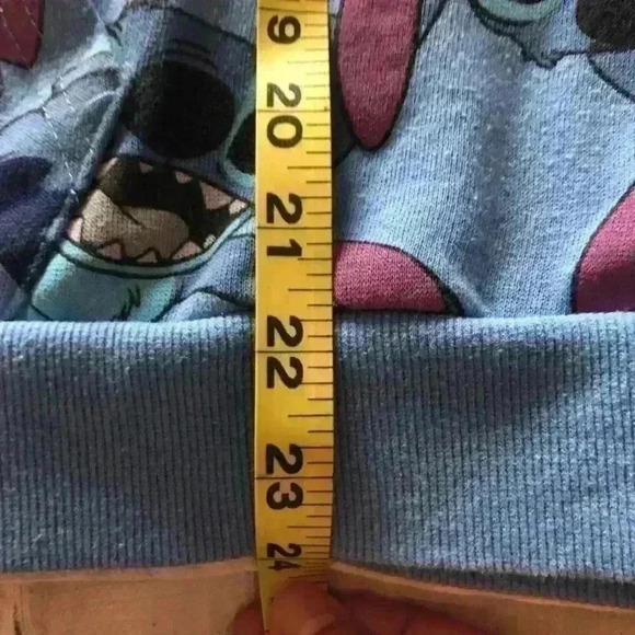 disneyland disney Lilo Stitch Sweater Pullover Zip Youth XXL 19 - Picture 4 of 6
